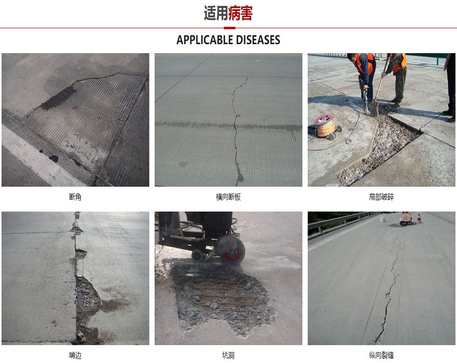 水泥路面斷角修補(bǔ)材料適用路面病害.jpg